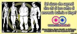 anoressia bulimia binge, stesso dolore, stessa gravità