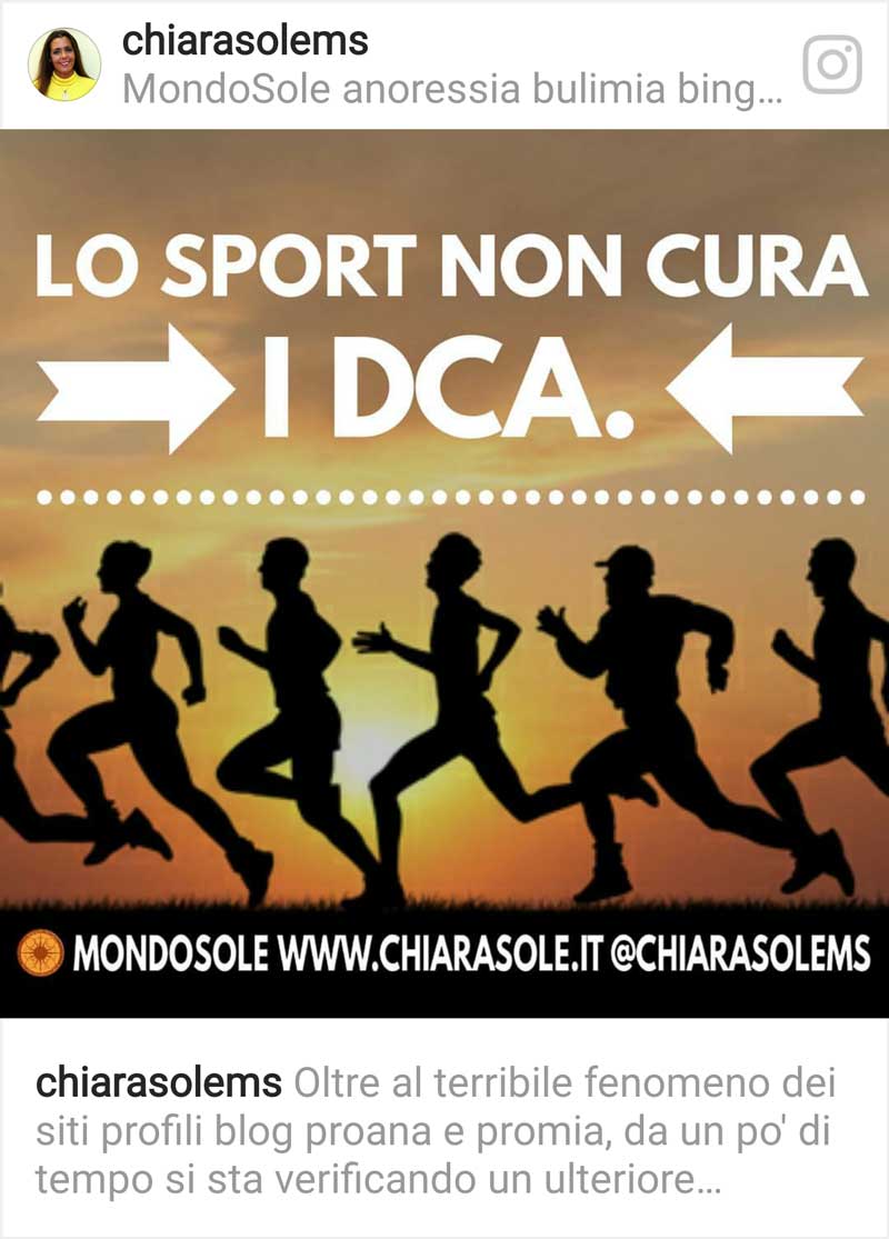 fenomeno incitazione allo sport malato