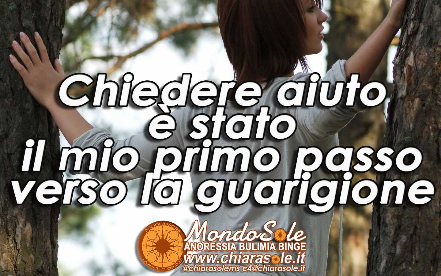 Chiedere aiuto è stato il mio primo passo verso la guarigione