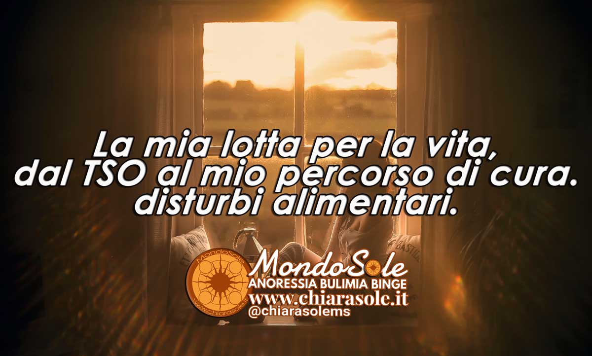 ammalarmi di disturbi alimentari è stato il primo urlo per comunicare che qualcosa mi tormentava, che stavo soffrendo.