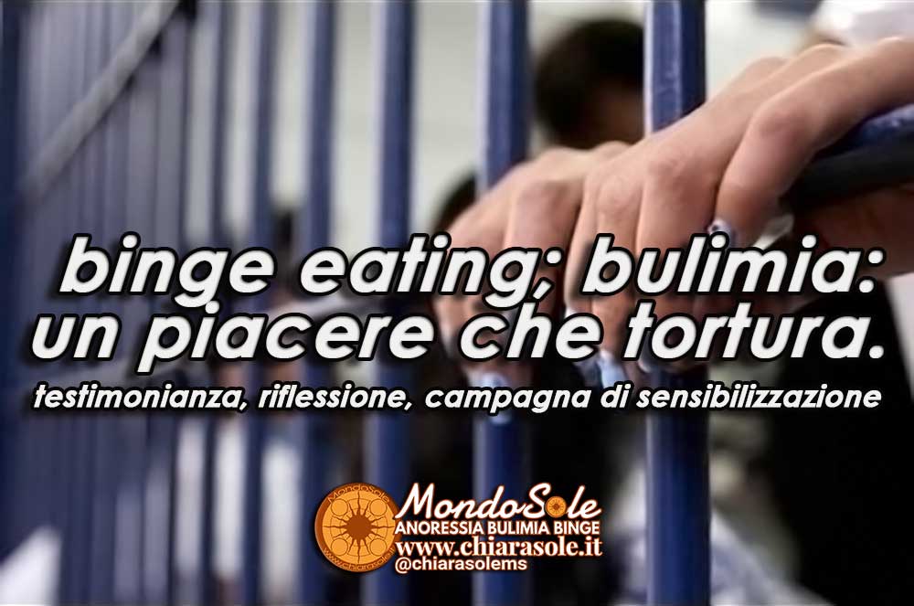binge eating; bulimia: un piacere che tortura