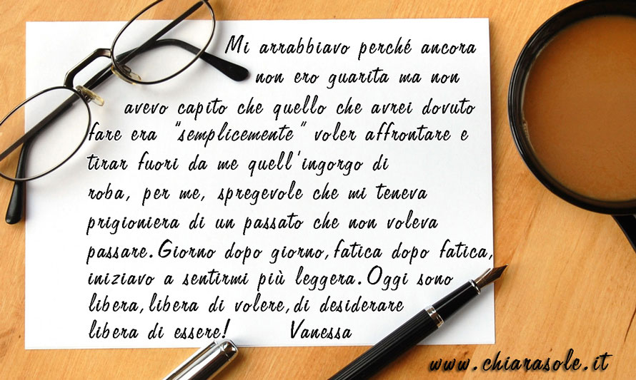 testimonianza Vanessa